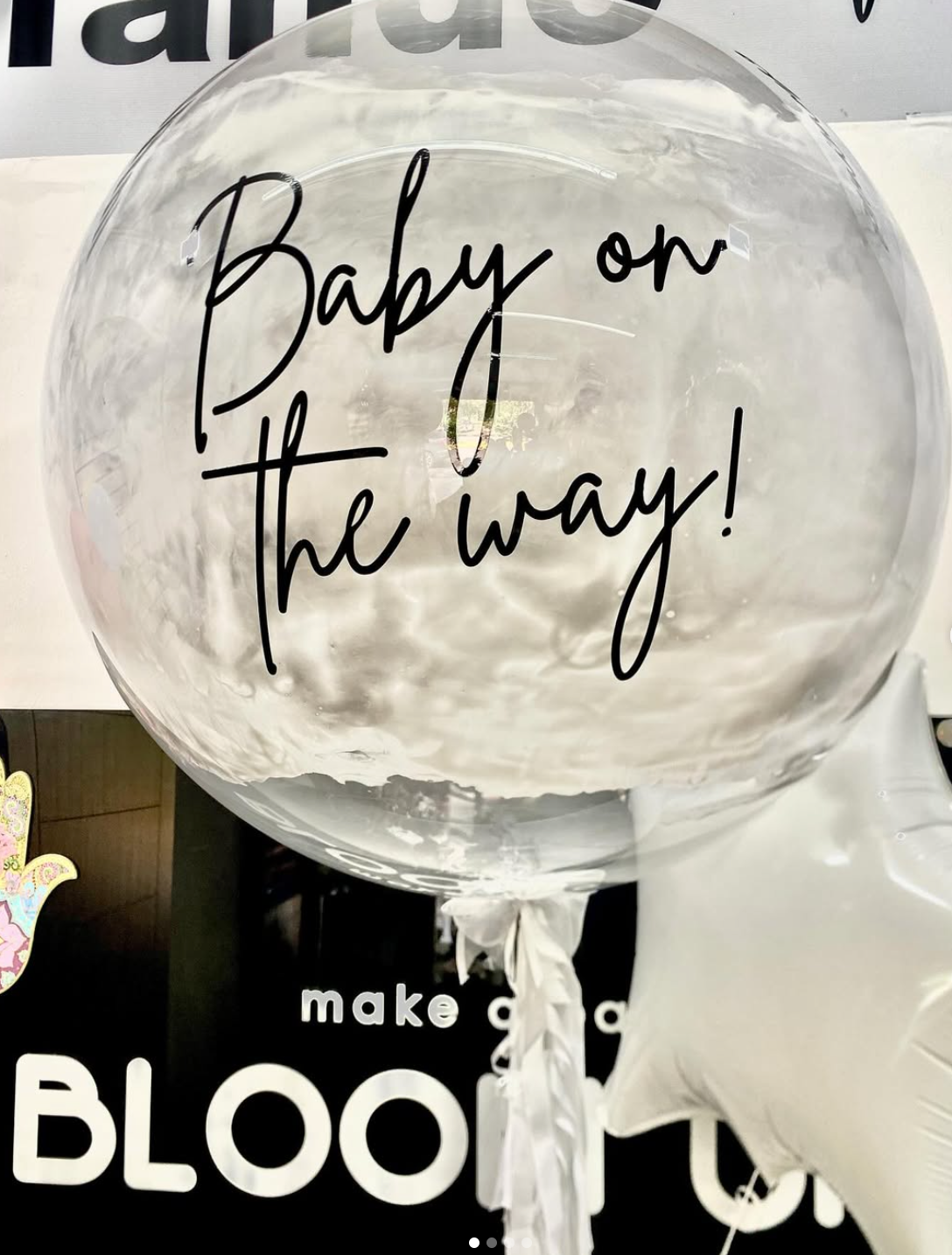 Globo Bebe en Camino GIGANTE