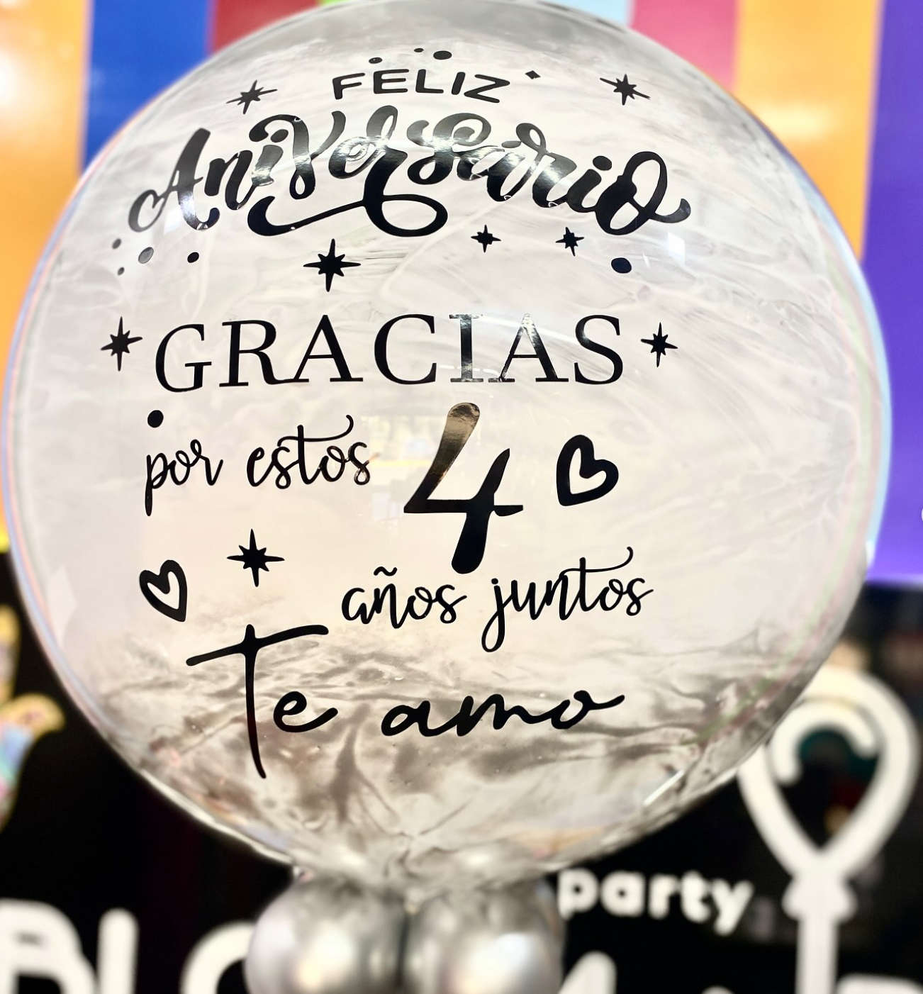 Globo Aniversario GIGANTE