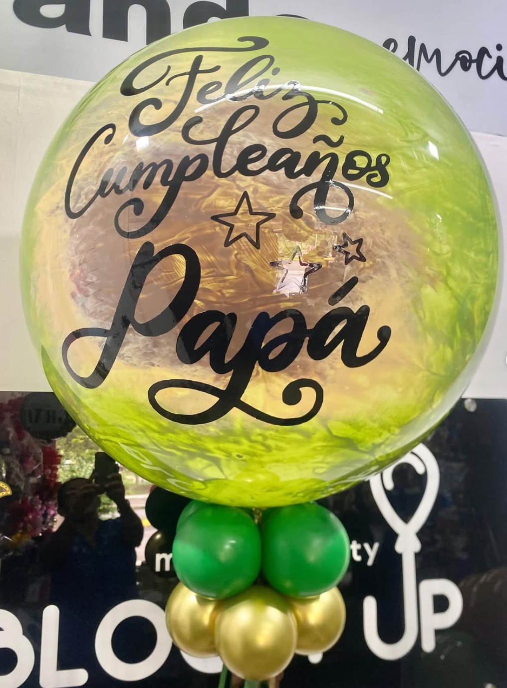 Arreglo Globos Cumpleaños JUMBO