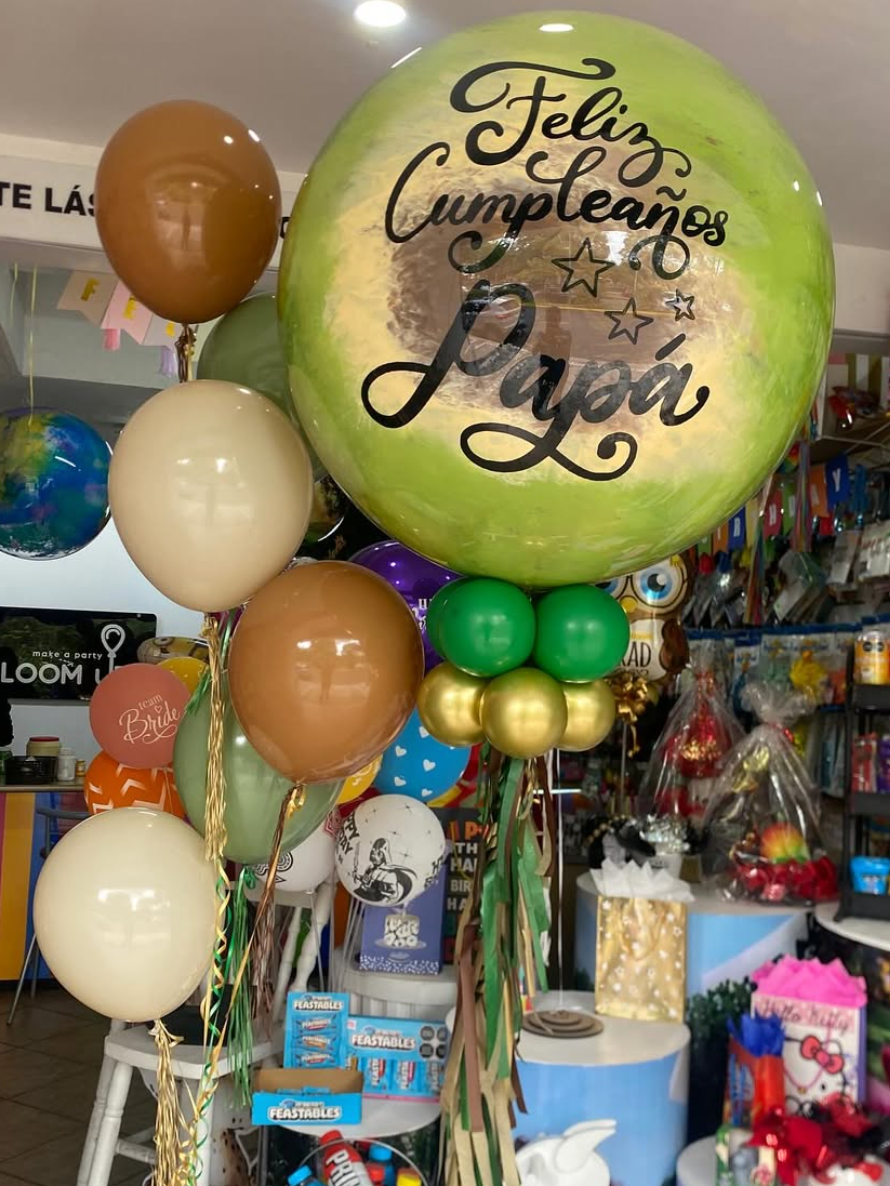 Arreglo Globos Cumpleaños JUMBO