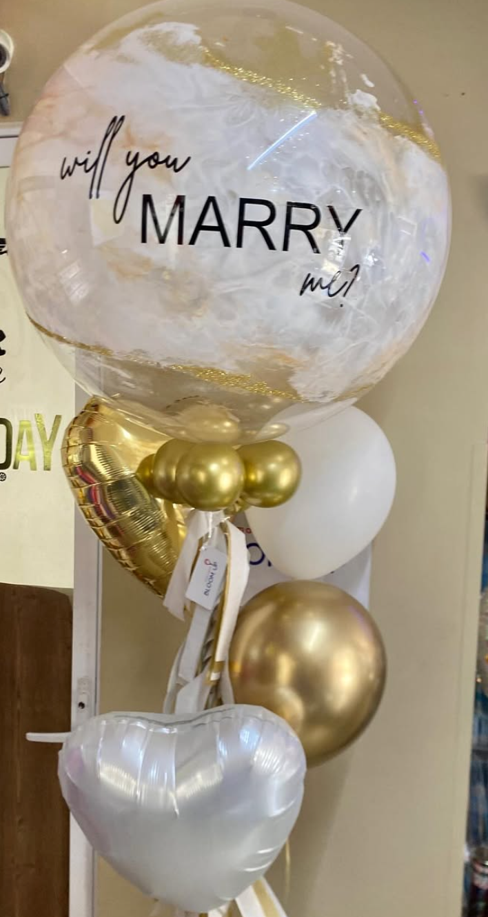 Globo GIGANTE Te Casarías Conmigo?