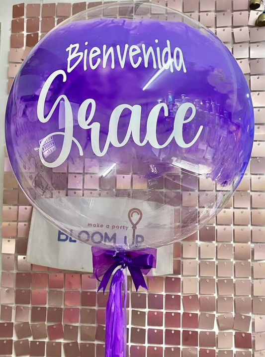 Bienvenida Globo BURBUJA