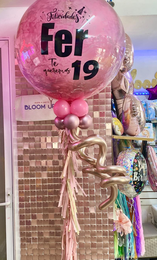 Felicidades Globo JUMBO