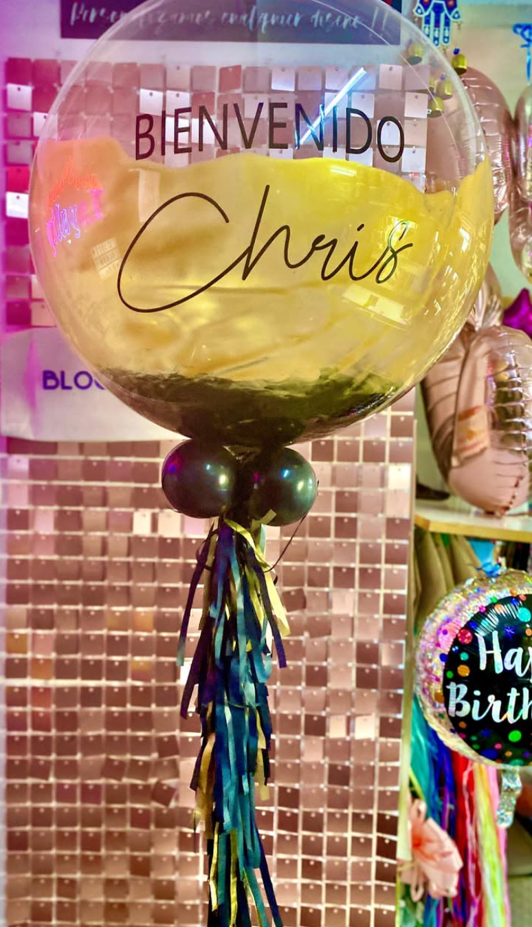 Bienvenido Globo GIGANTE